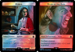 Human (0037) // Mark of the Rani (0047) Double-Sided Token - Surge Foil